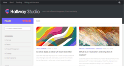 Desktop Screenshot of hallwaystudio.com